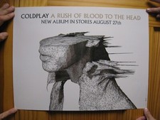 Coldplay Poster Promo Rush of Blood to the Head