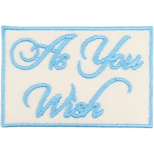 As You Wish Patch - Made in USA - Princess Bride Patch - I Love You Patch