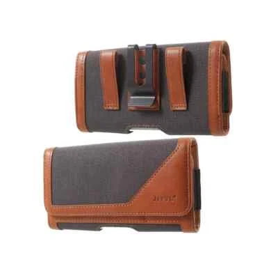 Étui Housse pour Samsung Galaxy S21+ 5G (2021) Clip Métal Ceinture Pince Text... - Photo 1/4