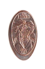 Elongated Penny "Frozen" Elsa & Anna Disney Springs Once Upon a Toy Zinc