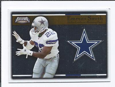 2002 PACIFIC EXCLUSIVE Advantage #6  EMMITT SMITH  (COWBOYS)