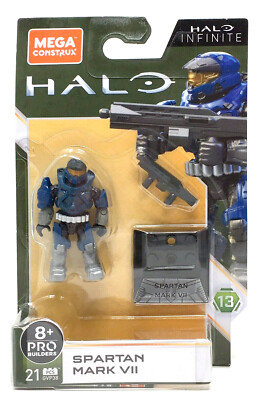 SPARTAN VII mega construx HALO infinite NEW bloks figure PRO BUILDER series 13