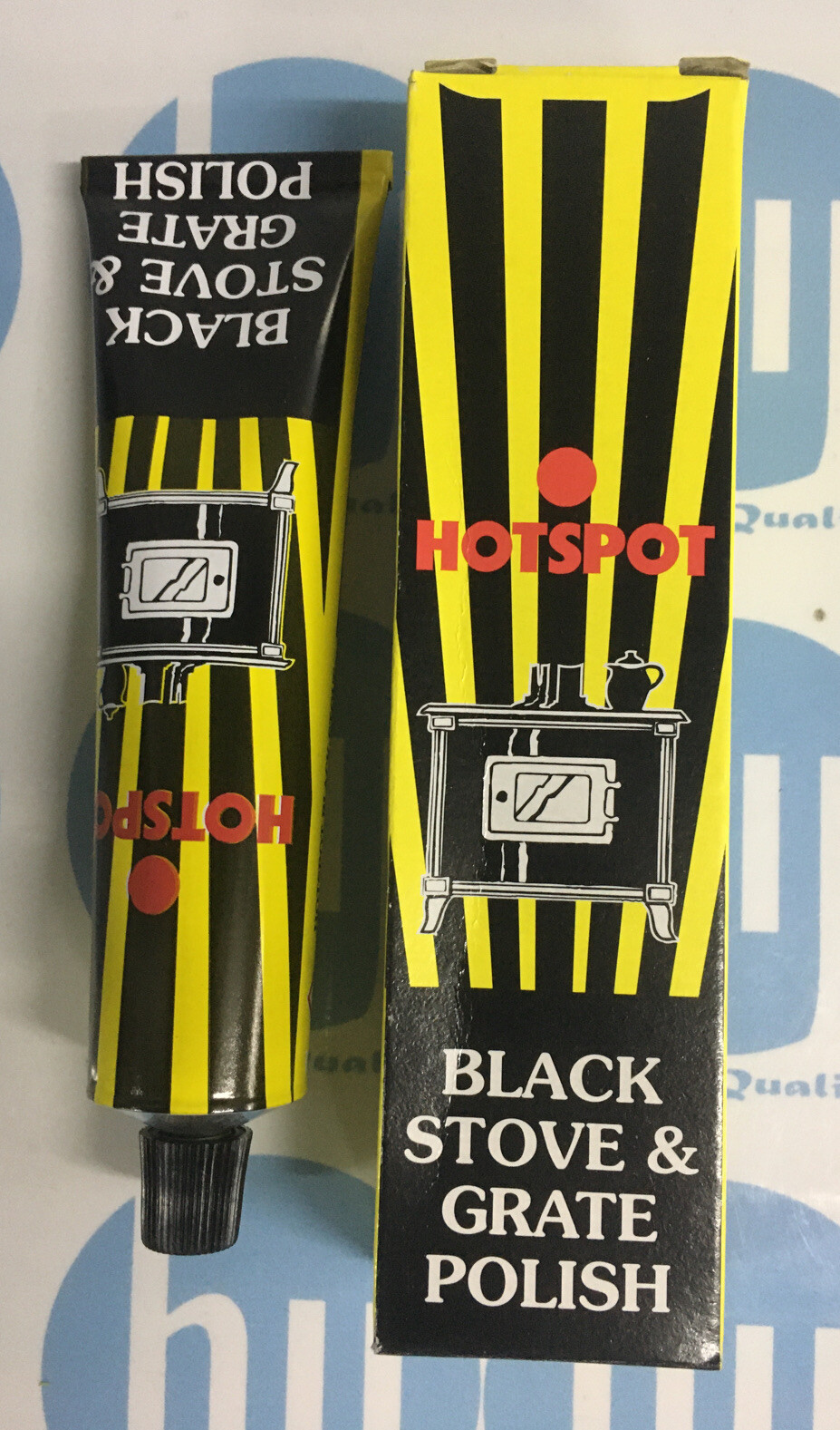 HYDRACHEM HOTSPOT BLACK FIRE GRATE STOVE POLISH 75ml New 5016564201123