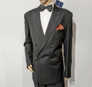 hackett double breasted suit