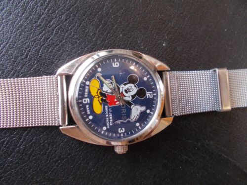 Oris Mickey Mouse watch 17 Jewels Swiss men's New Old Stock - Picture 3 of 6