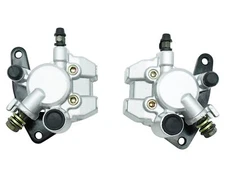 M MATI Front Left Right Brake Calipers for Suzuki Eiger 400 500 Ozark 250 Qua...