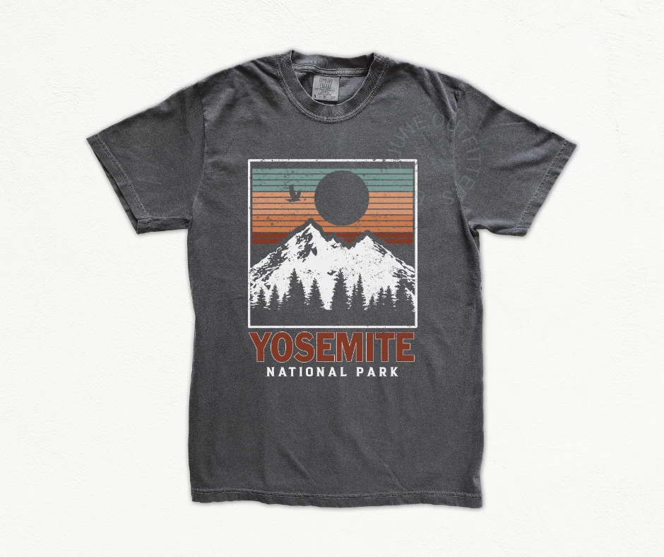 Retro Yosemite National Park | Comfort Colors® Tee