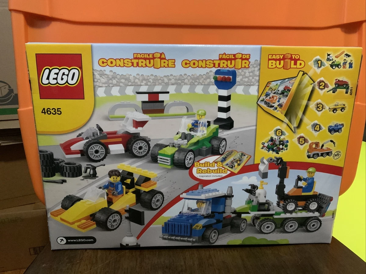 LEGO Fun With Vehicles (4635),NIB 673419167475 |