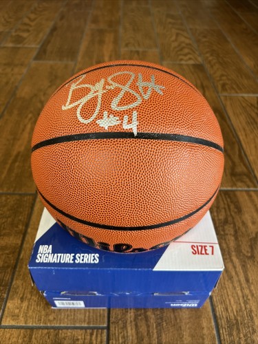 Byron Scott Signed Ball Lakers Basketball PSA WITNESSED Wilson Signature Series - Picture 6 of 6