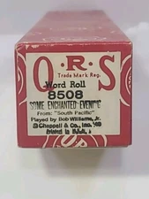 Some Enchanted Evening South Pacific 1949 QRS Word Roll 8508 Bob Williams Jr. 