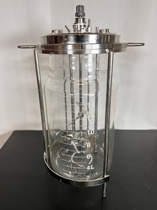 Sartorius 15 Liter Multi-Use Glass Reactor Bioreactor, Excellent Cond
