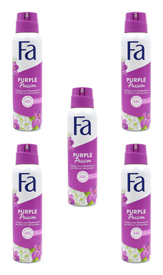 Deodorant Fa Purple Passion Deo Spray , 5x150ml EAN4015100429107
