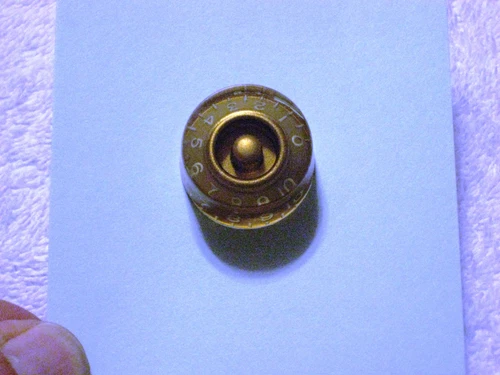 NOS 1960'S-1970'S GIBSON GOLD SPEED KNOB KALAMAZOO FACTORY 3 OF 3