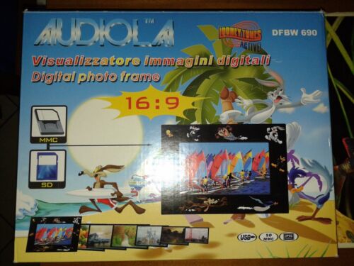 AUDIOLA DFBW 690 LOONEY TUNES digital photo viewer between - Picture 1 of 1