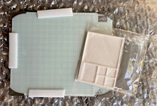 Stampin Up GLASS MAT STUDIO  17 x 14 w/SILICONE MAT & CLEANING CLOTH Mixed Media