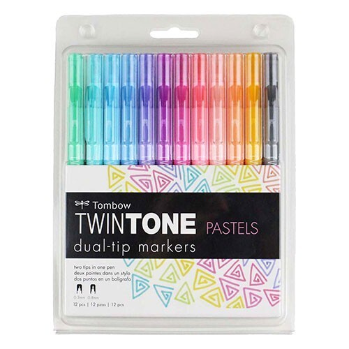 Pastel Colors 12/pk Arts Crafts Office School