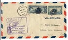USA Old First Flight Cover F.A.M. 5 Miami Florida to Central America Belize 1929