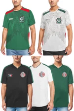Unisex Mexico National Soccer Team World Futsal Sports Jersey Active Tshirt