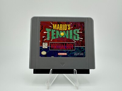 Mario's Tennis (Nintendo Virtual Boy, 1995) Authentic Cart Only