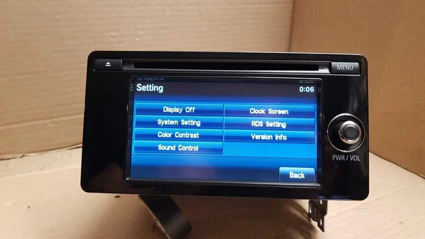 Radio FM 1 CD Player Mitsubishi Outlander ASX Display - Bild 4 von 4