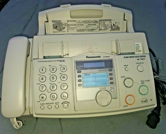 PANASONIC FACSIMILE MODELKXFHD331 PLAIN PAPER FAX & COPIER eBay