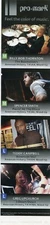 2008 small Print Ad of ProMark Drumsticks w Billy Bob Thornton, Greg Upchurch