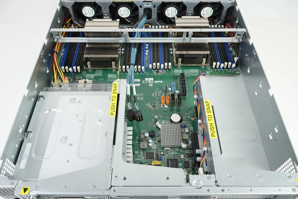 Supermicro 6028U X10DRU-i+ 2x LGA2011v3 Xeon E5-2600v3/v4 2U Server CTO - Image 3 of 4