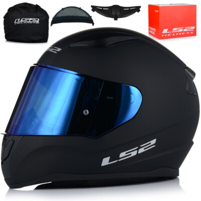Motorradhelm LS2 FF353 RAPID II Solid Matt + 2 Visiere Integralhelm Helm XS-3XL