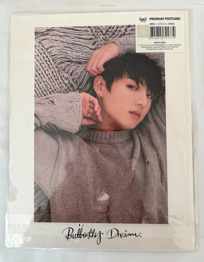 BTS ユンギ 公式品 Butterfly Dream プレミアムフォト