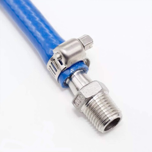 25Pcs Stainless Steel Hose Clamps Reliable Small Fuel Line Air Vacuum 1/4"- 1/2" - Picture 5 of 6