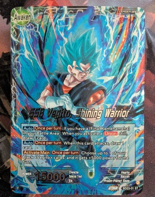 Super Saiyan Blue Vegito - Custom Deck (Dragon Ball Super Card Game) | eBay