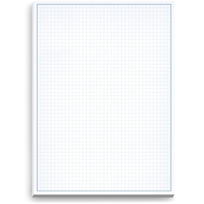 Graph Paper Pad for Blueprint Drawings, Drafting, Engineering Drawing, and Pl...