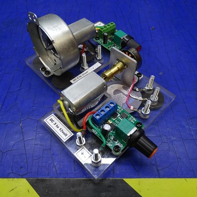 DC Motor to AC Generator, 2 devices, startup 3v to 12volt