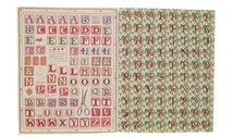 Susan Branch Alphabet Sticker Sheets Lot Of 2 8.5 x 11 Scrapbook Sewing Ivy