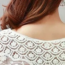 Women Knit Hollow Out Shawl Wrap Wedding Bridal Evening Dress Lace Shawl Wedding