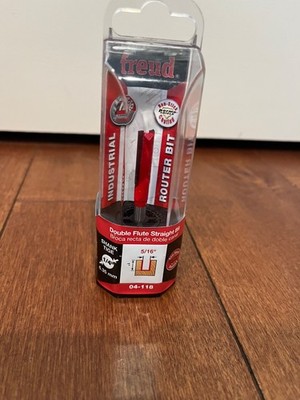 Freud 04-118  5/16'' Double Flute Straight Bit with 1/4'' Shank