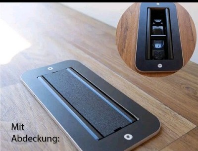 4x Sitzanker Abdeckung passend für VW T5 T6 T6.1 Sitzhalterung Kappe Schwarz