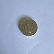 Vintage 1993 UK One Pound (£1) Coin – royal coat of arms design prices are £200+