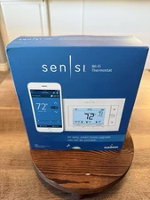 Emerson Sensi Smart Programmable Thermostat - White (ST55) New Open Box