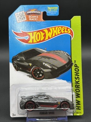 2015 Hot Wheels HW Workshop BLACK FERRARI 599XX 188/250 Great Super Deals Here!