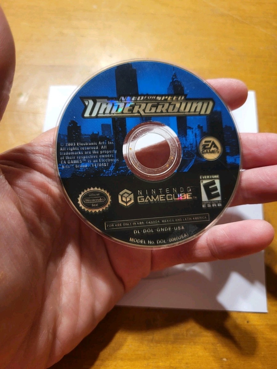 Nintendo Gamecube Need for Speed Underground DISC ONLY READ