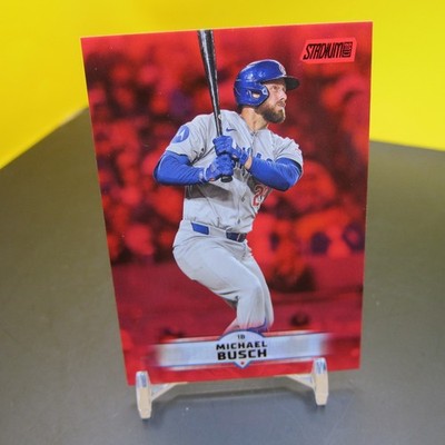 2025 Stadium Club Red #3 Michael Busch