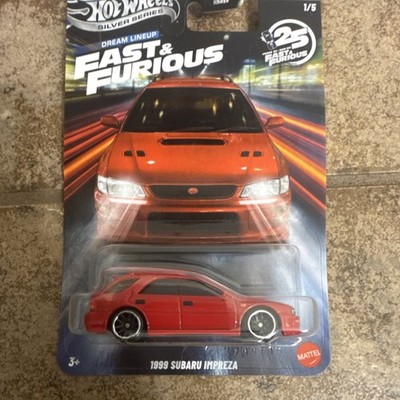 Hot Wheels Fast & Furious Subaru Impreza 1:64 Red Diecast Car 1999