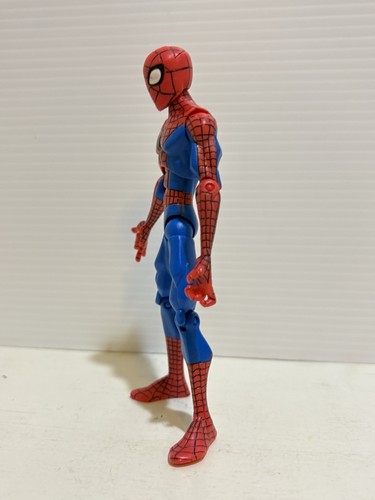 Spectacular Spider-man Super-Poseable Animated Series Hasbro 2008 Rare Figure - Foto 4 di 11