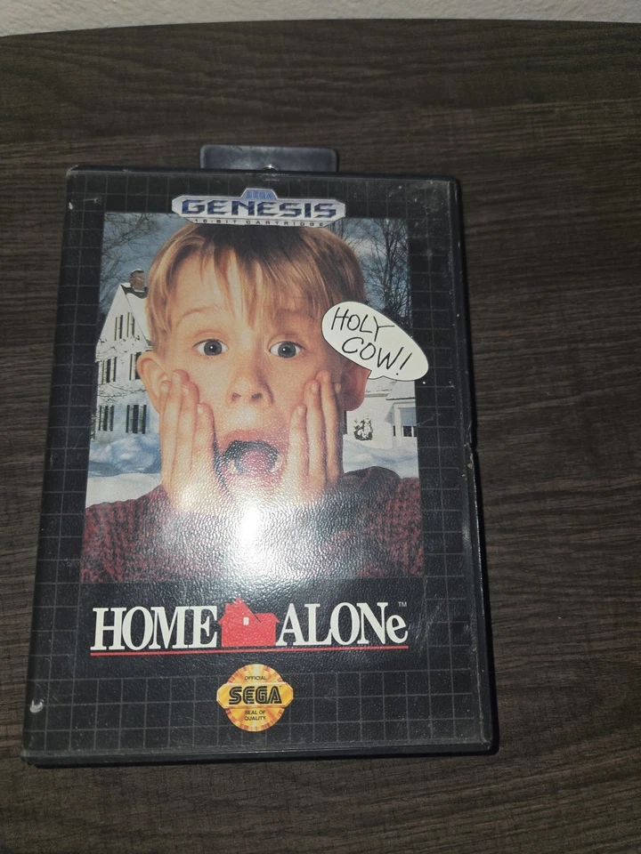 Home Alone (Sega Genesis) Complete, Authentic CIB w/manual, clean cart TESTED - Image 2 of 4