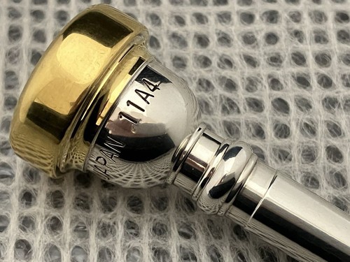 High tone YAMAHA 11A4 cornet mouthpiece gold plated