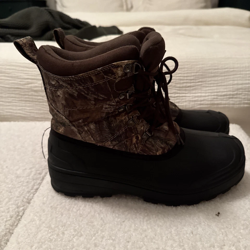 Botas de nieve Ozark Trail camufladas al aire libre invierno aislantes para hombre talla 8 Foto 3 de 4