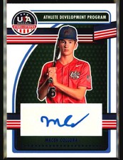 2023 Panini Stars & Stripes USA Baseball #ADPS-MC Macen Collura Signatures USA