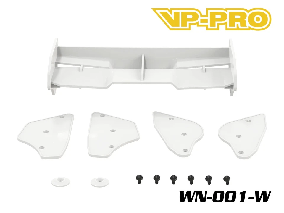 VP-PRO WN-001 1/8 Buggy Rear Wing RC Car Truggy Racing Part Associated TLR Xray - Image 4 of 4