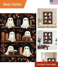 Colorful Halloween Ghost Diamond Painting Kit for Adults - 5D DIY Art Experience